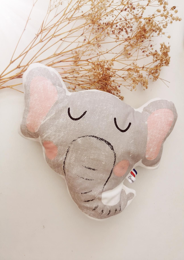 Coussin Éléphant 