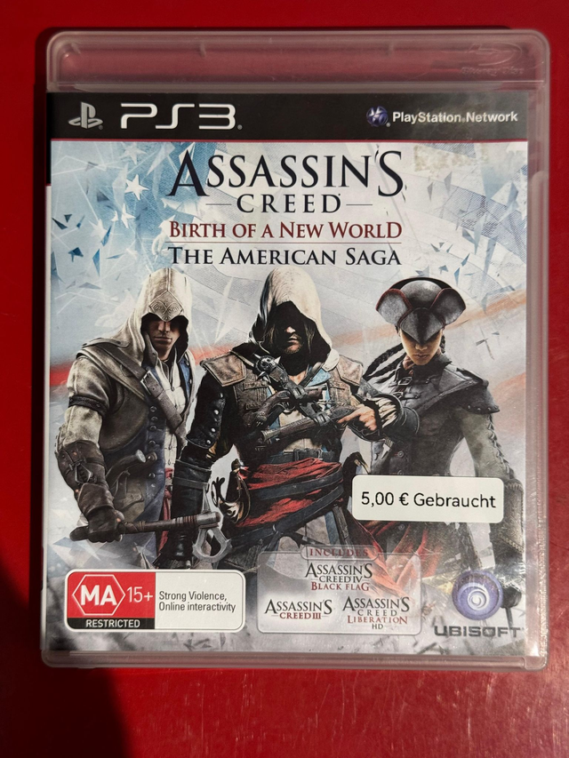 PS3 Assassin's Creed: Birth of a New World - The American Saga Gebraucht
