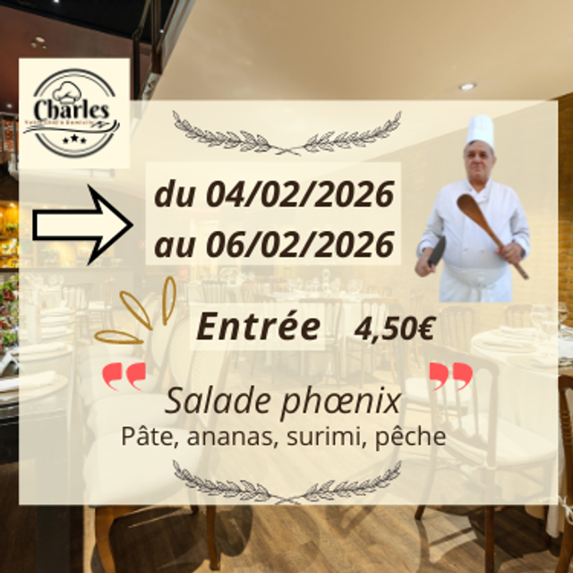 Salade phœnix – Pour 1 personne