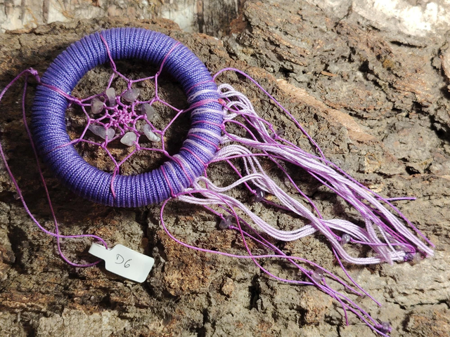 Attrape rêve améthyste D6