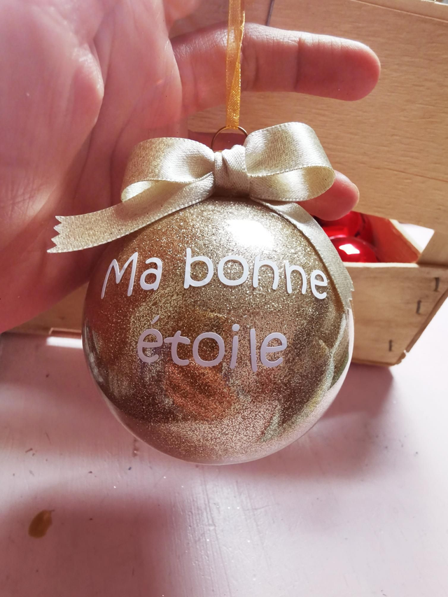 Boule &quot;ma bonne étoile&quot; 