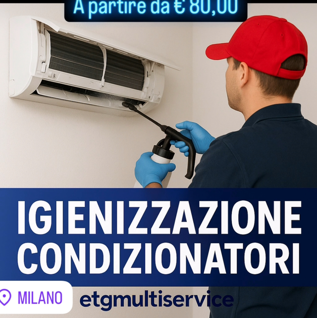 igienizzazione condizionatori