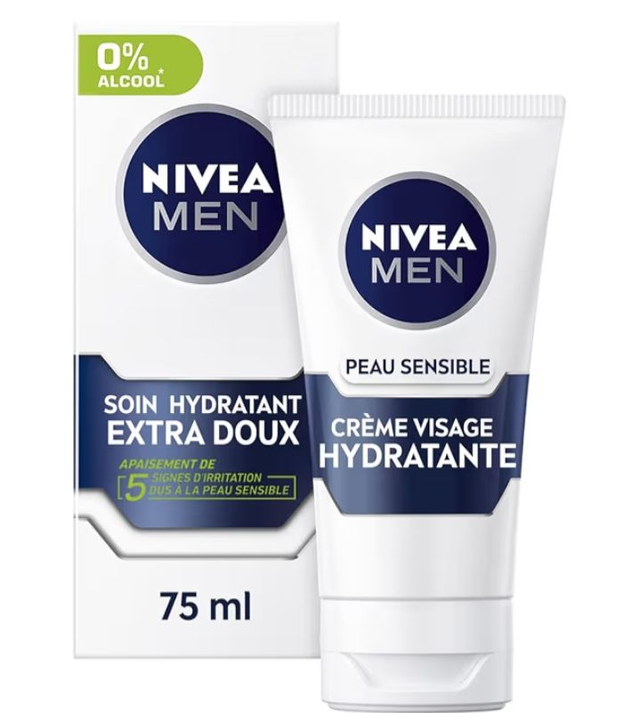 Crème visage hydratante pour homme