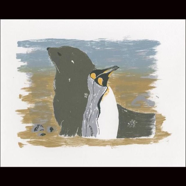 Chin Up, screenprint