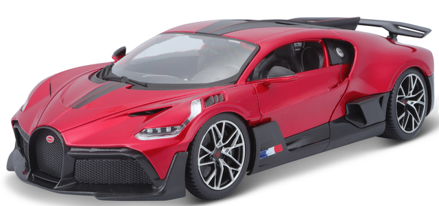 Bugatti Divo met. rot Bburago 1:18