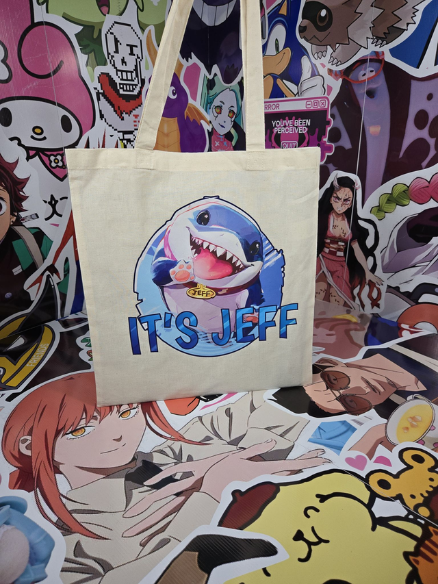 Jeff Landshark Tote Bag