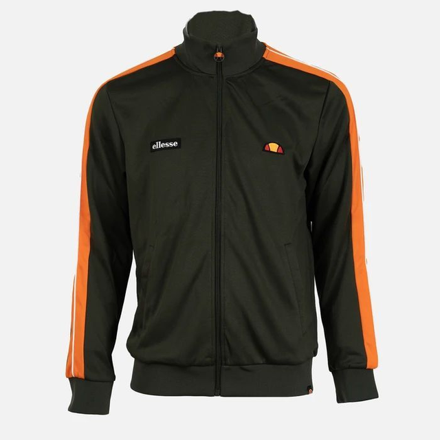 520EHM260 - ELLESSE FELPA ZIP LUPETTO BANDE LATERALI