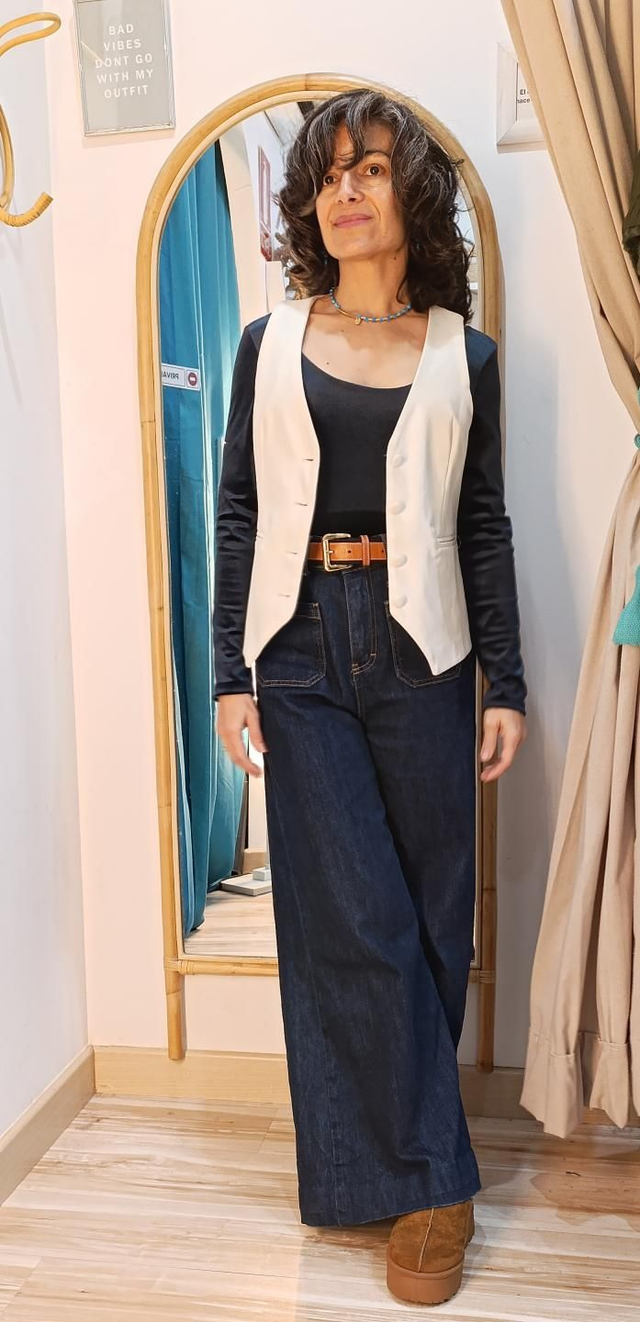 Chaleco vestir tipo traje