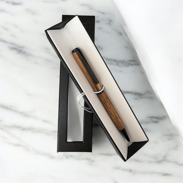 Zebra Wood Pen - Handmade (133)
