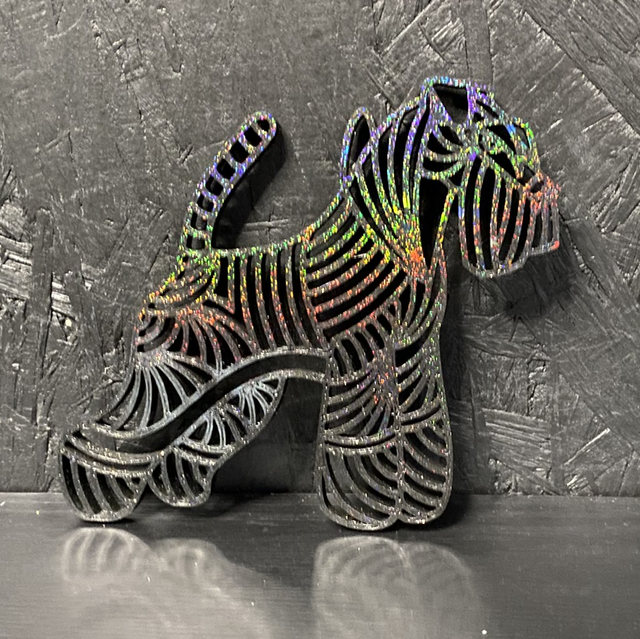 3D - Schnauzer Black