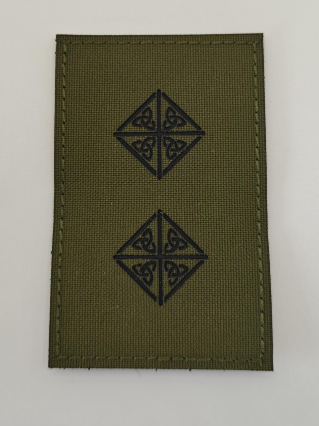 Lt IR laser cut rank markings 