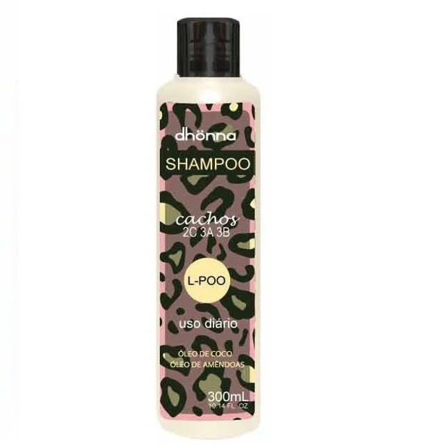 Shampoo cachos uso diário 300ml - DHonna