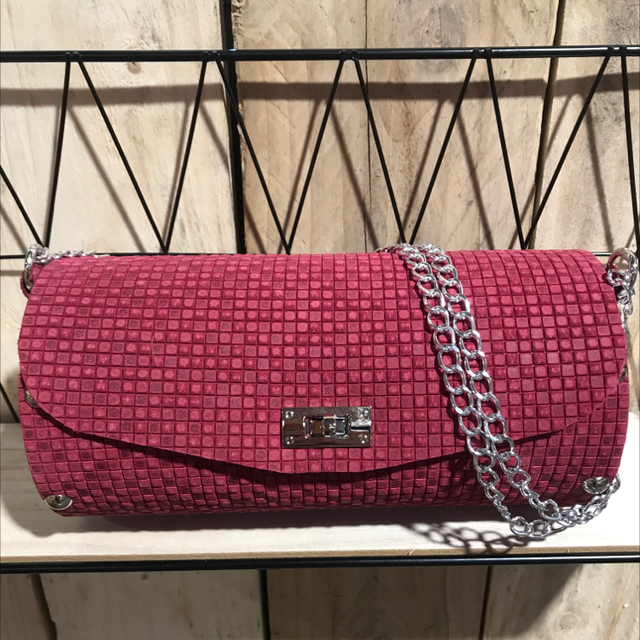 « TOKYO » Framboise imprimé Damier