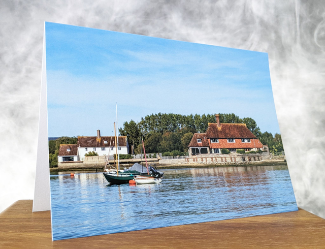 Bosham Quay Blank Card