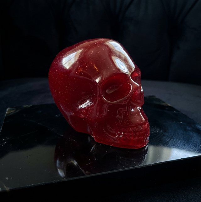 JJ0030 - Small Skull Red