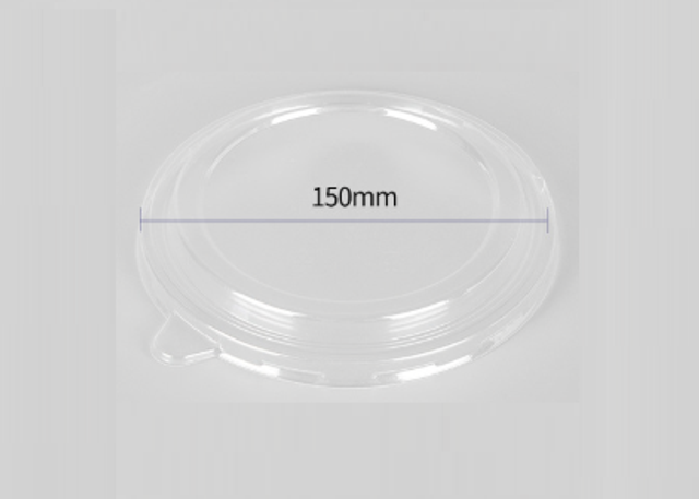 150mm PP Lids for Kraft Paper Bowls – Secure &amp; Clear (BTC012)