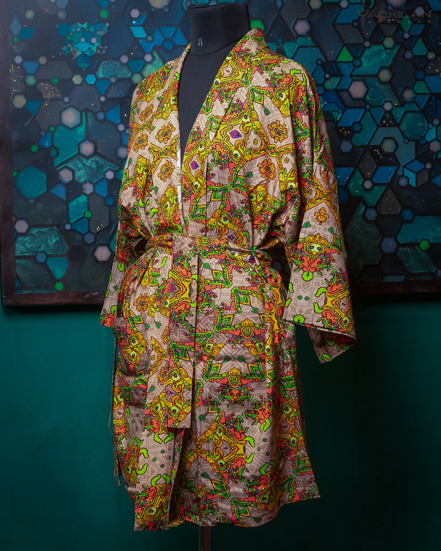 JAPANESE KIMONO / VISCOSE - PAKALS GOLD