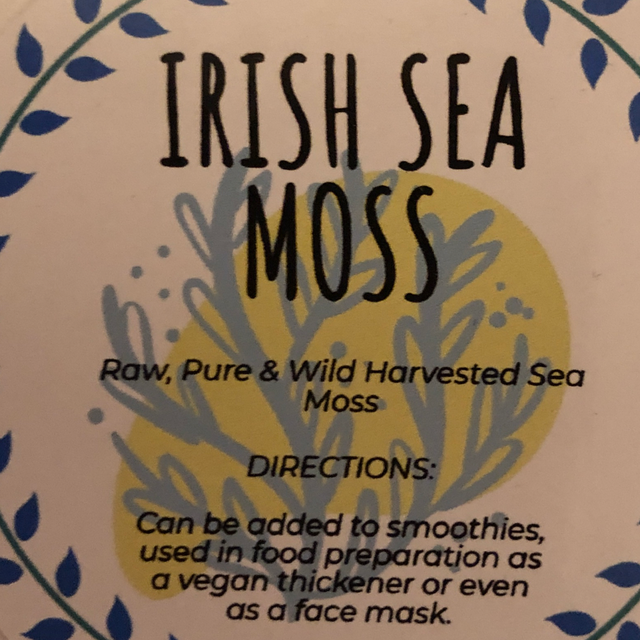 Irish Sea Moss Gel- Chondrus crisps