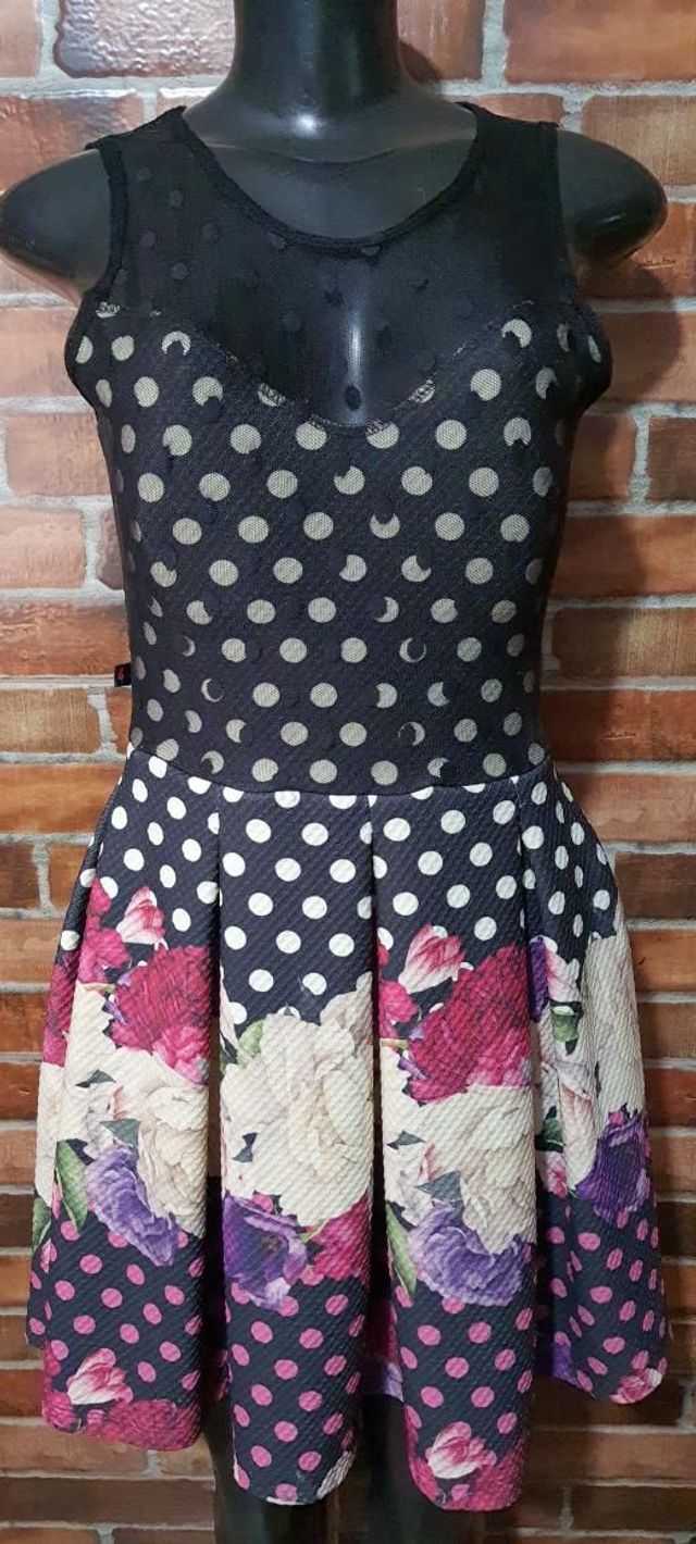 Vestido Bolinha Florado T/M