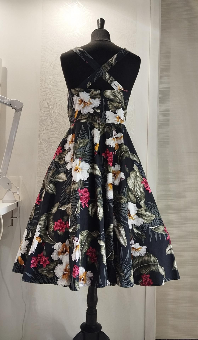 Robe Hell Bunny Tahiti T46