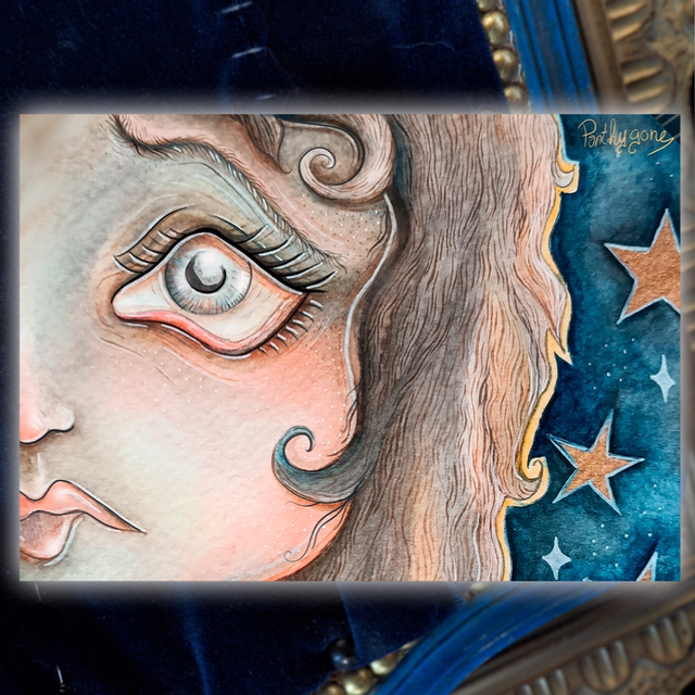 Reflet tourmenté v2 - Print A4/A3