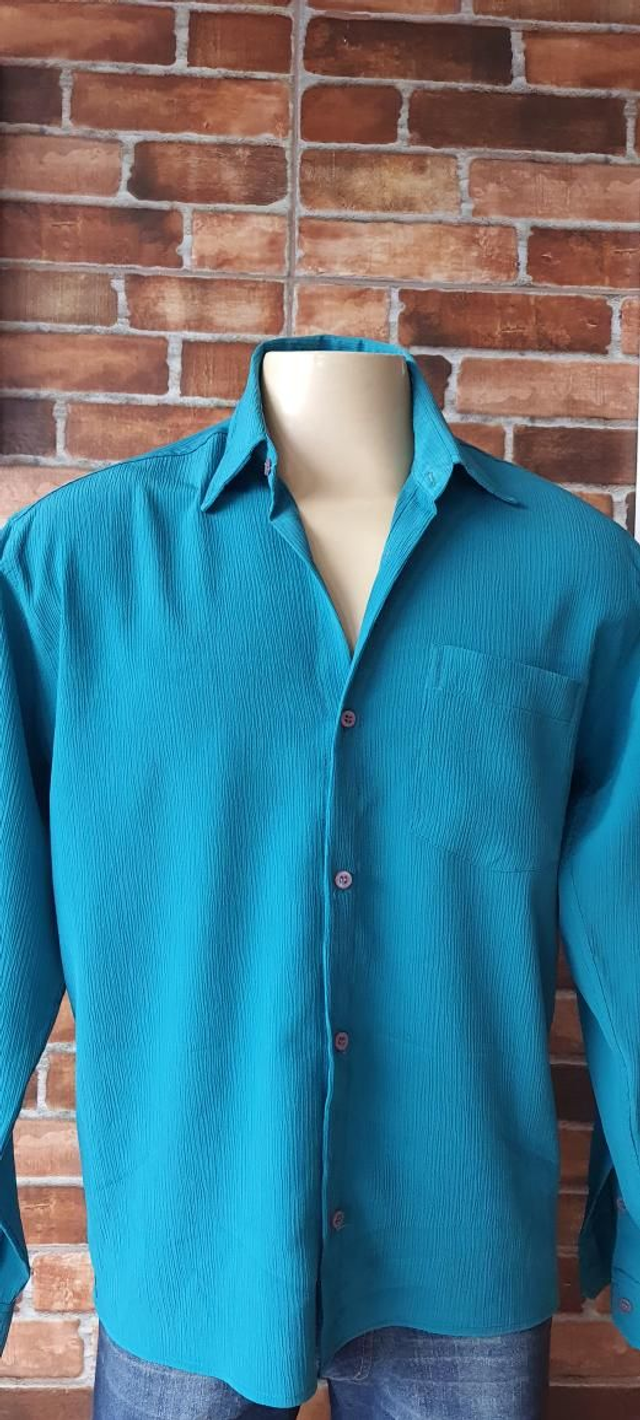 Camisa Social Verde, T/02
