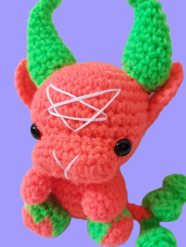 Watermelon Baphomet Goat 