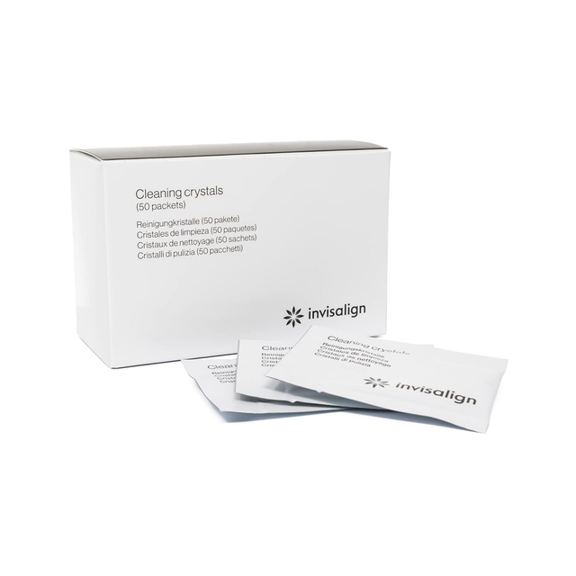 INVISALIGN Cristaux de nettoyage 50 sachets