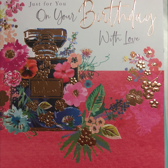 Birthday Open- Perfume bottle WW