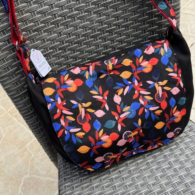 Besace grande - Noire