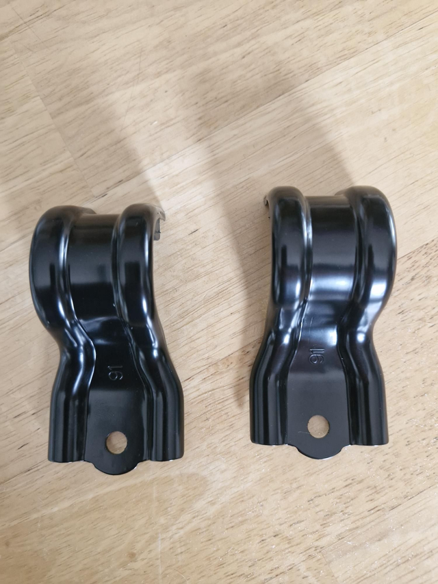 Radiator support brackets genuine