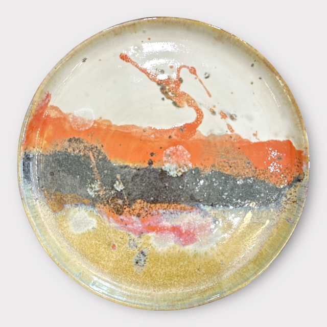 Tallerken 22 cm af Helle Bornæs 