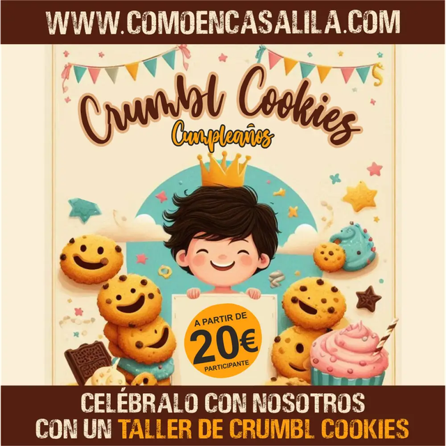 Celebra tu cumpleaños! CRUMBL COOKIES