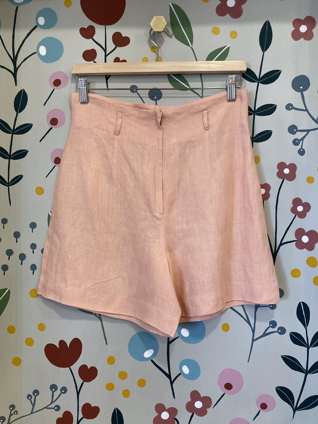 Shorts di lino