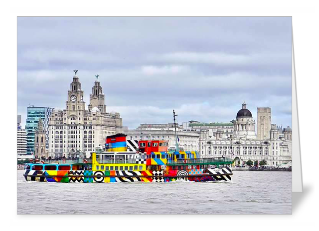 Best Liverpool variety pack of 5 luxury notecards (best value)