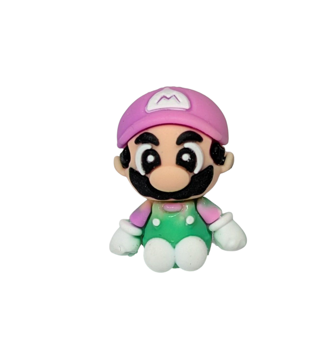 Mario - Pink Hat Topper