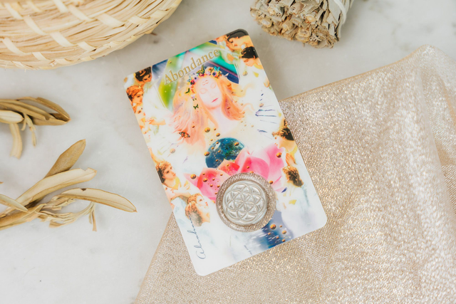 Médaille sur carte Abondance