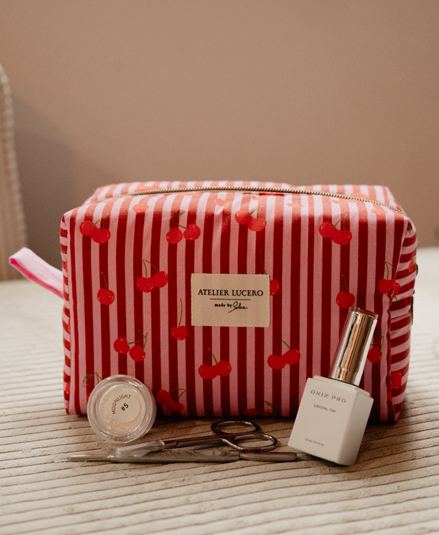 Trousse vanity  - Le temps des cerises 