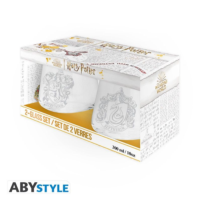 Coffret de 2 verres Gryffondor et Serdaigle - Harry Potter
