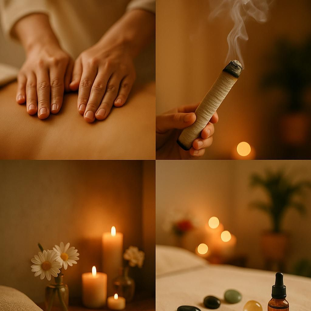 Ritual Renovación Vital -  Masaje Bioenergético + Moxibustión 