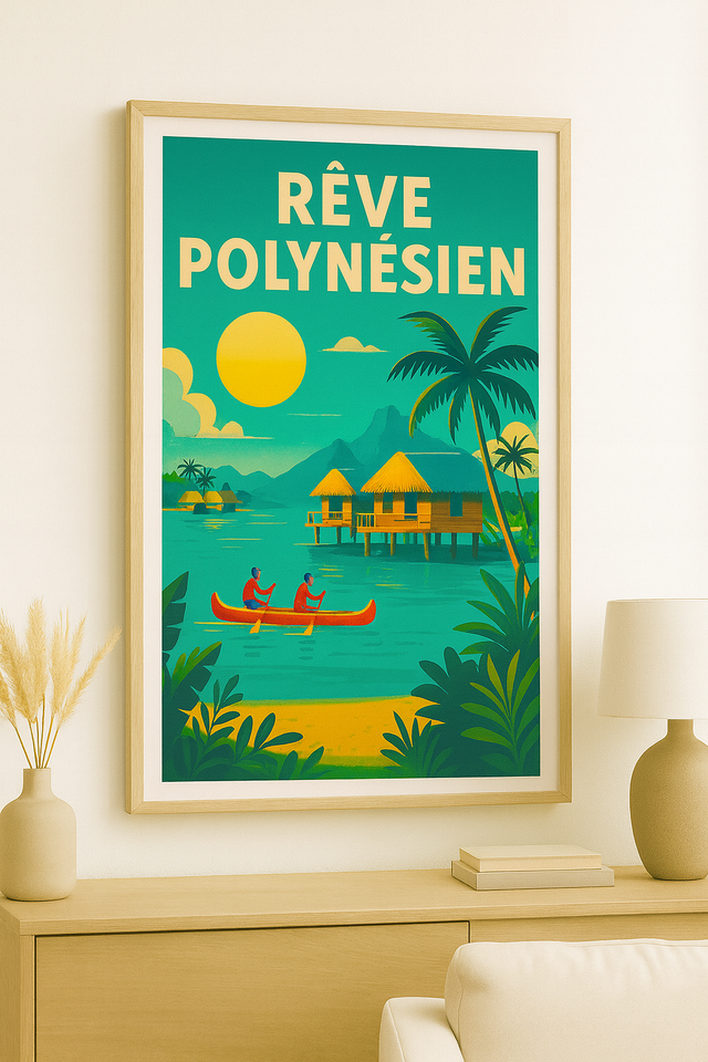Affiche photo – Rêve Polynésien