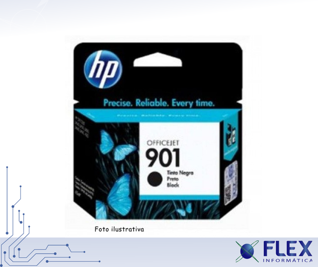 CARTUCHO HP 901 CC653AB PRETO