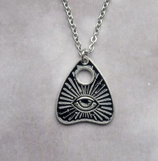 All Seeing Eye Planchette Necklace 