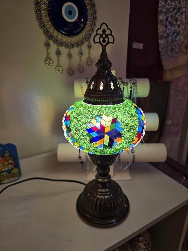 Large Mosaic Table Lamp