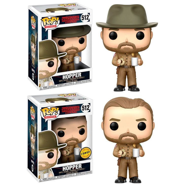 Figura POP Stranger Things Hopper 5 + 1 Chase