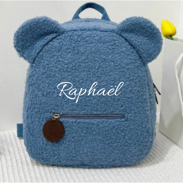 Sac a dos Ourson Bleu