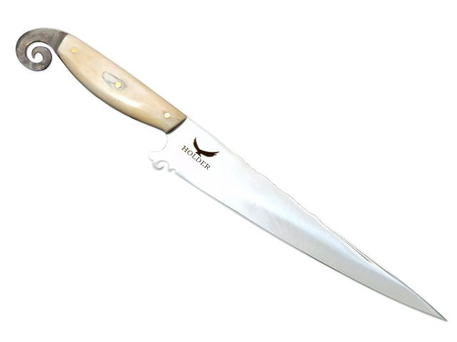 Faca Sorocabana Inox 10 Pol Para Churrasco Cabo Osso Bovino