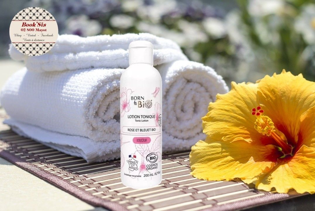 Born to Bio " Lotion tonique Rose et Bleuet Bio "