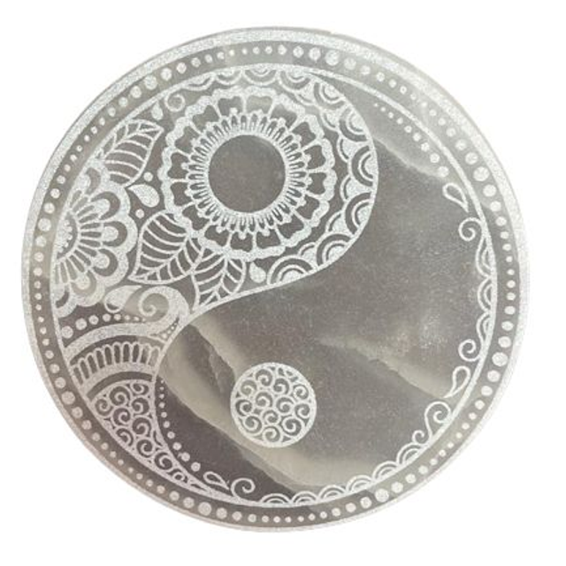 Selenite Charging Plate 18cm - Feng Shui