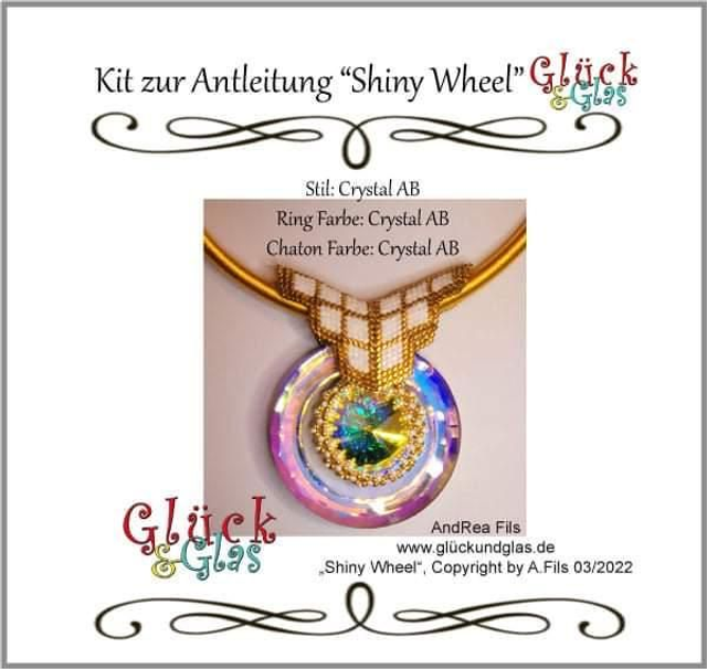 Kit "ShinyWheel", Crystal AB 